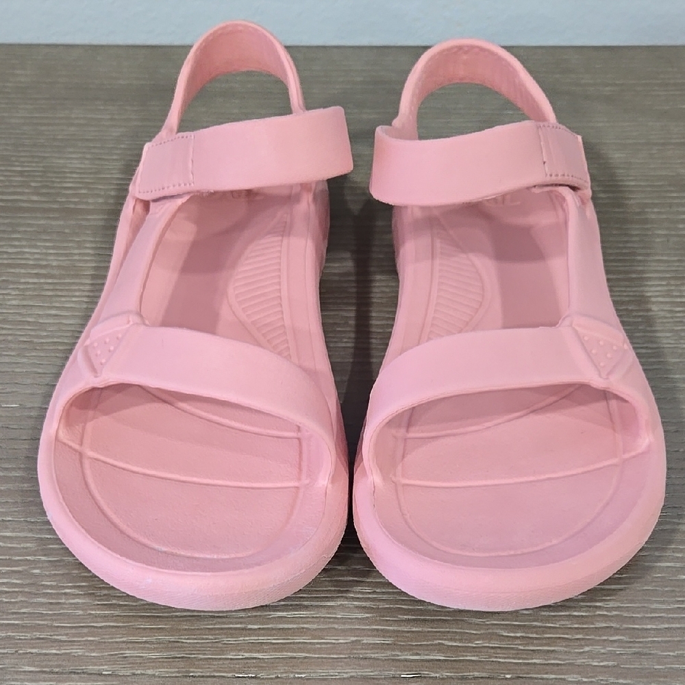 Pink Strappy Sandals - Picture 2 of 7